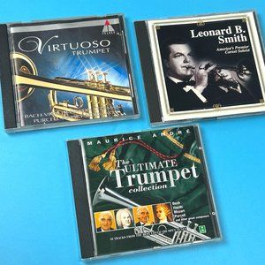 Lot of 3 CD's Trumpet Cornet Classical Music &‎ More